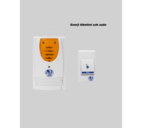 Kablosuz Kapı Zili Kolay Kurulumlu Modern Kullanım