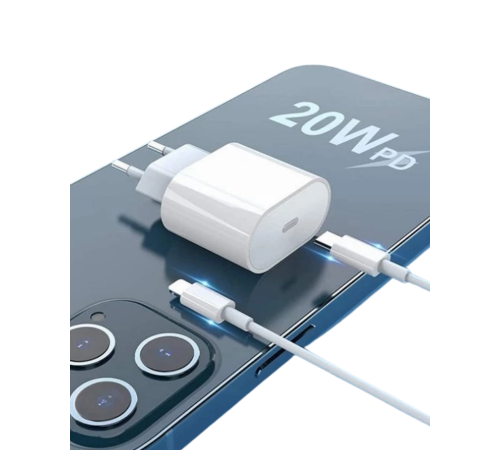 Type-C to C Kablolu 35W Hızlı Şarj Başlığı Set