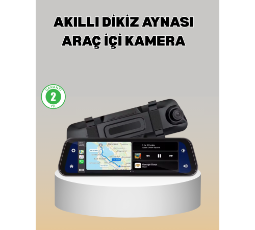 Gece Görüşlü Araç Dikiz Aynası Kamera Park Monitörlü