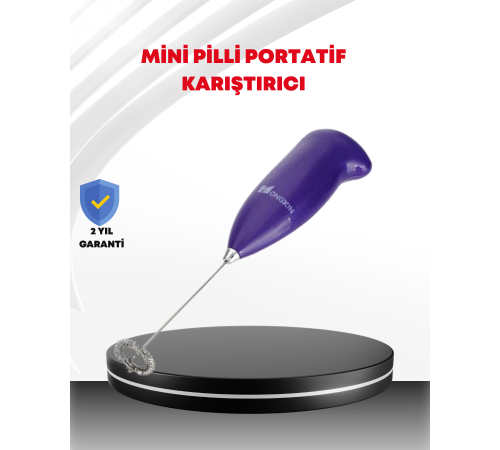 El Tipi Pratik Mikser – Kahve, Süt, Bebek Maması ve Yumurta Çırpıcı