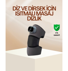 Diz ve Dirsek İçin Isıtmalı Masaj Dizlik Aparatı