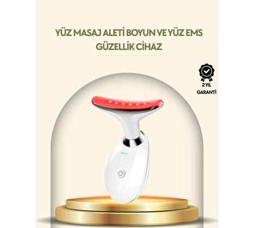 Kompakt ve Taşınabilir Cilt Bakım Cihazı – 3 Fonksiyonlu, USB Şarjlı, LED Işıklı Güzellik Aleti