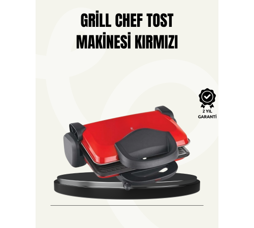 Tost Makinesi Geniş Kapasiteli Çıkarılabilir Plaka Üç Kademeli Isı Ayarlı