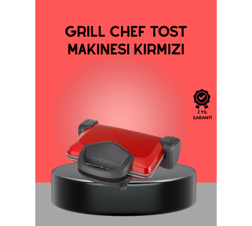 Profesyonel 2000W Tost Makinesi – Ayarlanabilir Termostat ve Çıkarılabilir Plaka