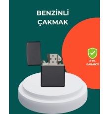 Çakmak Parlak Siyah Doldurulabilir Hedyelik Eşya