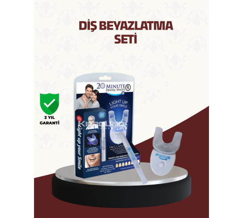Evde Kullanıma Uygun LED Teknolojili Diş Beyazlatma Kiti