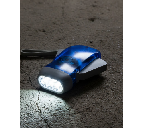 Kendiliğinden Şarjlı El Feneri Pilsiz Çalışan 3 LED Acil Durum Feneri