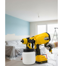 Profesyonel Akülü Püskürtme Tabanca Kablosuz Güçlü Boya Uygulama