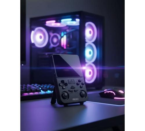 Wi-Fi Özellikli Taşınabilir Retro Oyun Konsolu Analog Joystickli