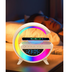 RGB Işıklı Kablosuz Hoparlör Bluetooth USB FM TF Kart Destekli