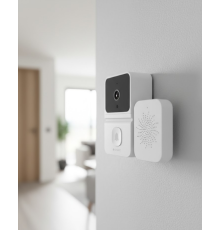 WiFi Akıllı Kapı Zili Kamera Gece Görüşlü Çift Yönlü Sesli