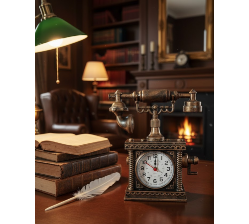 Modern Tasarımlı Çalar Saat Dekoratif ve İşlevsel Masa Saati