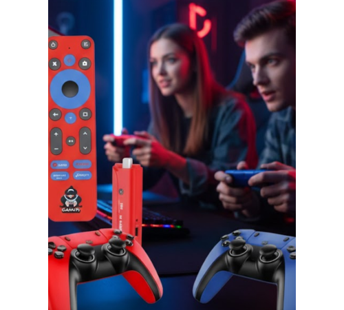 Android Game Stick 10K HD 64GB Çift Kollu TV Oyun Konsolu