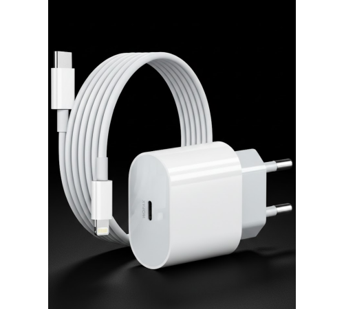 iPhone 14 13 12 11 Uyumlu 20W Hızlı Şarj Adaptörü Lightning Kablo Seti