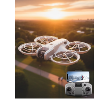 Mini Drone Kameralı Headless Mod LED Işıklı Akıllı Uçuş Sistemi