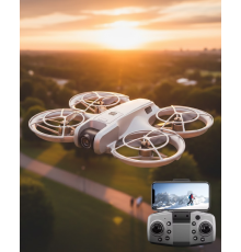 Mini Drone Kameralı Headless Mod LED Işıklı Akıllı Uçuş Sistemi