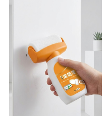 Duvar Rötuş Boya Rulosu 2si 1 Arada Hazneli Hızlı Kuruyan Yama Fırçası