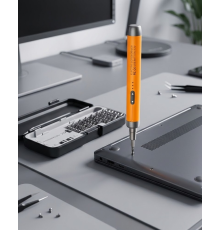 Kablosuz Şarjlı Elektrikli Tornavida Seti 38 Uçlu Type C Li Pil Hassas Tamir Seti