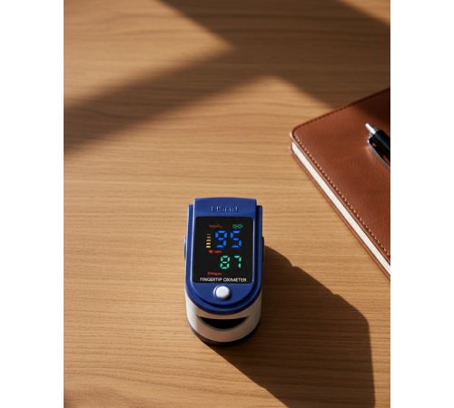 Parmak Tipi Pulse Oksimetre Hassas Ölçüm Taşınabilir Sağlık Cihazı