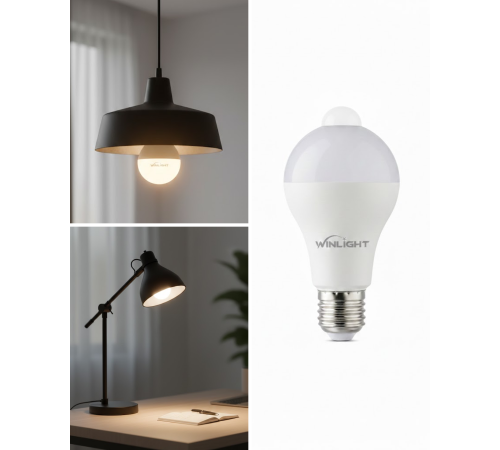 Sensörlü LED Lamba Otomatik Algılama Enerji Tasarruflu Aydınlatma