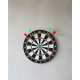 17 İnç Profesyonel Dart Tahtası Dayanıklı Yapı ve 4 Metal Dart Oku