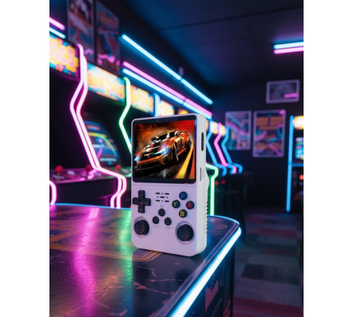 Taşınabilir Retro Oyun Konsolu Geniş Ekran ve Çoklu Emülatör Desteği