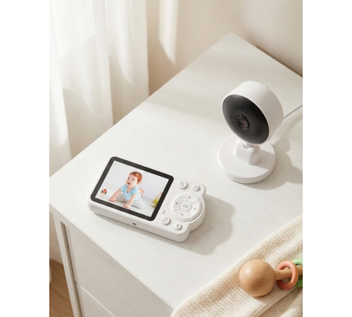 Gece Görüşlü Kablosuz Bebek Monitörü Ağlama ve Hareket Algılama