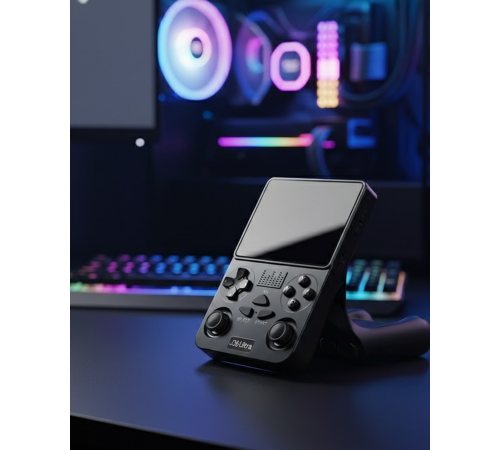 Taşınabilir Retro Oyun Konsolu 3.5 İnç Ekran Wi-Fi Destekli