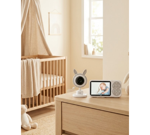 Bebek Kamerası Karşılıklı Konuşma RGB Işık Gece Görüşü ve Sıcaklık Alarmı