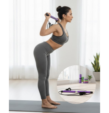 Pilates Bar Direnç Çubuğu Kas Tonlama ve Esneklik Artırıcı Tasarım