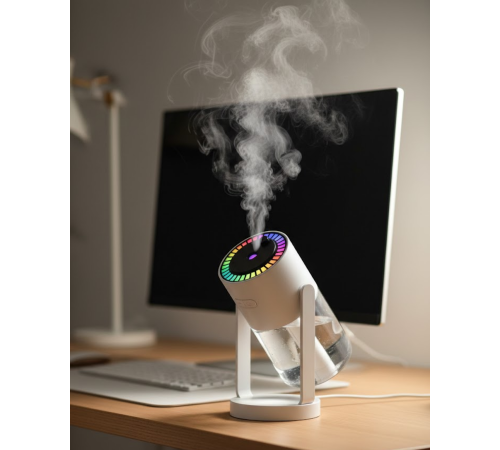 Yıldızlı Projektör Hava Nemlendirici Ultrasonik Buhar ve RGB Işık