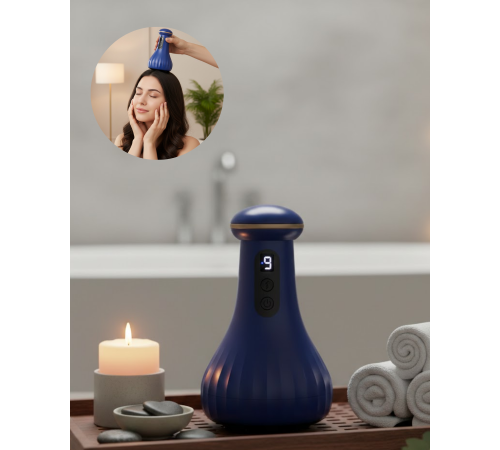 Elektrikli Baş ve Vücut Masaj Cihazı Çok Kademeli Rahatlatıcı