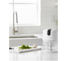 Şarjlı Mini Sarımsak Doğrayıcı USB Şarjlı 250 ml