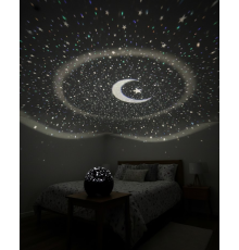 Fişli Yıldız Projektör Gece Lambası Müzikli