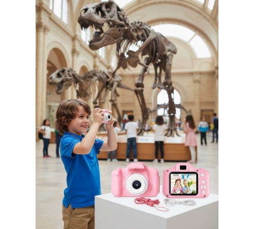 HD Video Kayıt Özellikli Mini Dijital Kamera Fotoğraf Çekimli USB Şarjlı