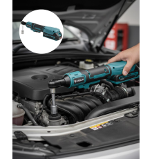 Yandan Sıkma Somun İçin Akülü Cırcır Anahtar Dar Alan Uyumlu