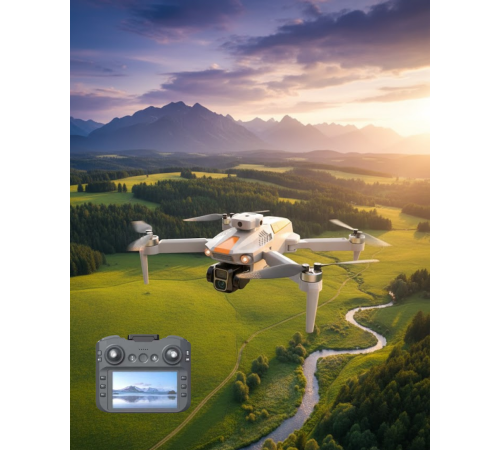 Full HD Kameralı Drone GPS GPRS Destekli 1000M Menzilli