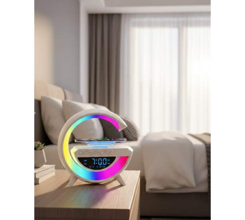 Kablosuz Bluetooth Hoparlör RGB Aydınlatmalı Çoklu Medya Destekli