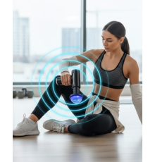 Isıtmalı Soğutmalı Masaj Tabancası 3200 RPM Sessiz Motor USB C Şarjlı