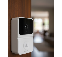 Şarjlı Akıllı Kapı Zili 85° Geniş Açı Mobil Bildirimli