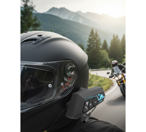 Telsiz Bluetooth Kask Kulaklık Handsfree Mikrofonlu