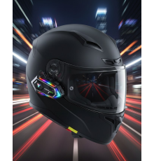 Çift Telefon Destekli Motosiklet Kask Bluetooth Kulaklık