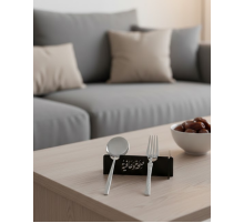 3D Özel Baskı 6’lı Çatal Kaşık Tutucu Modern Sofra Aparatı