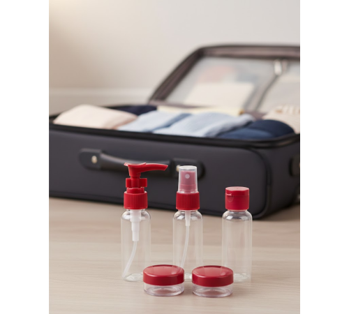 Taşınabilir 5 Parça Seyahat Kozmetik Dolum Seti 30 ml