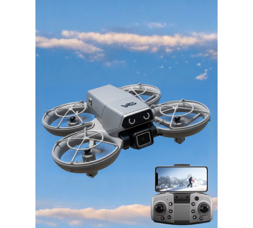 Kameralı Mini Drone Optical Flow Hover APP Kontrollü