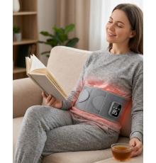 Kablosuz Isı Terapili Bel Kemeri 3 Masaj Modlu USB Şarjlı Tasarım