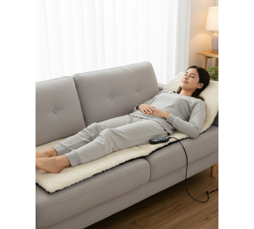 Full Body Masaj Minderi Isı ve Titreşim Destekli