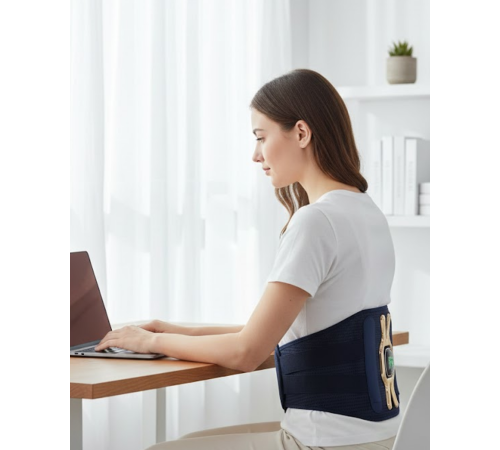 Bel Karın ve Sırt İçin Isıtmalı Masaj Cihazı