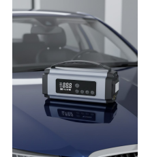 Taşınabilir Akü Takviye Cihazı Dijital Hava Kompresörü Powerbank ve LED Fener Bir Arada