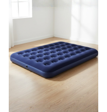 Dış Mekan Şişme Yatak Çift Kişilik Flokeli Yüzey Konforlu Kullanım